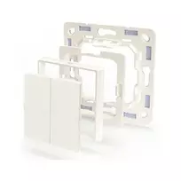 Shelly Plug & Play BLU Wall Switch 4 Adapter Legrand & Shelly White