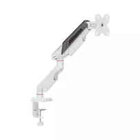 White Shark KHUFU-I GMS-3210 Vieno monitoriaus stalinis laikiklis 17 inch-32 inch ekranams, juodas