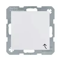 Berker 47528989 Kištukinis lizdas Schuko Type F 1-vietis IP44 Polar White Glossy S.1