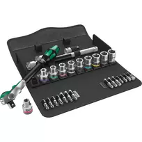 WERA Zyklop Speed Ratchet Set 1/2 inch + Sockets, 28 pcs