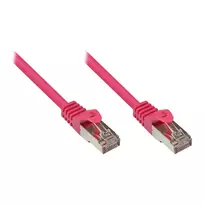 GoodConnections Alcasa Cat.5e SF/UTP RJ-45 Patch Cable 0.15 m Gold