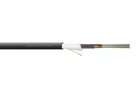 DIGITUS Indoor/Outdoor Installation Cable A/I-DQ (ZN) BH 9/125µm OS2, 24 Fibers, CPR Dca, LSZH