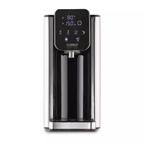 CASO HW 666 Inox Turbo karšto vandens dozatorius 2.7L 2600W nerūdijantis plienas/juoda