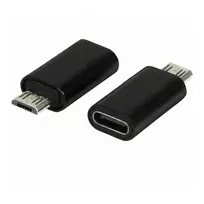 Synergy21 ALLTRAVEL USB-C Male to Micro-USB Female Adapter Cable - Black