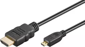 Goobay Ultra High-Speed HDMI Cable Micro-HDMI 8K 60 Hz 2 m Juoda