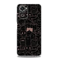 Phone Case For Xiaomi Redmi Note 13 12 5G 9S 9 8 10 11 Pro Plus 4G 9T 13C 12C10C 9C 9A 7 Clear Cover Cat-Printed Redmi Note 13 Pro 4G