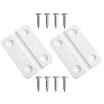 2 vnt. Pakeičiamų vyrių su 8 vnt. 16x4 mm nerūdijančio plieno varžtų Dalys Rinkinys Igloo šaldymo dėžėms Plastikiniai vyriai Priedai CHINA