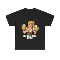 Cute girl Oktoberfest boobs beer October fest  Unisex Heavy Cotton Tee t-SHIRT Unisex T-Shirt L