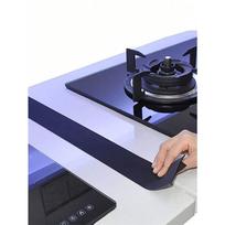 1 vnt. Silikoninė karščiui atspari virtuvės tarpų sandarinimo juosta, Atspari aliejui ir nešvarumams, Minkšta dujinės viryklės tarpų sandarinimo juosta, Lanksti viryklės ir stalviršio tarpų užpildas Black 1pc Sealing Strip įvairiaspalvis