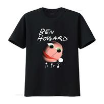 2023 Ben Howard Tour T Shirt Is It North American  vintage Washed Versatile homme designer clothes Slightly - Men's Summer Co... S įvairiaspalvis