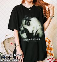 Retro 90s Comfort Colors Style Silent Hill II TShirt Pyramid Head Horror Gaming TShirt Gift for Women and Unisex S