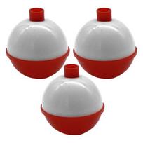 3pcs Fishing Floats High Stability Vivid Color Compact Size Wear-resistant Easy Installation Increase Fishing Rate S