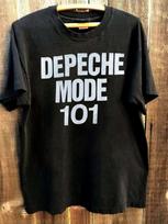 Vtg Depeche Mode 101 Logo Black Short Sleeve T shirt Classic Style NH25990 XXXL