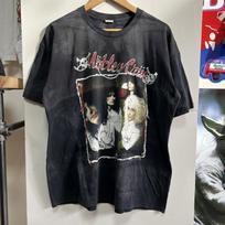 Vintage 1980s Motley Crue Dr Feelgood Tour T Shirt 1989 Metal Glam Faded Sz XL S black