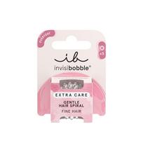 Invisibobble Hair band Extra Care Crystal Clear 3 pcs plaukų aksesuaras Moterims
