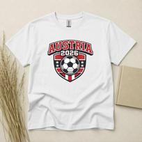 Austria 2026 Football Fan T Shirt Soccer Supporters Gildan Cotton Family Top XXL