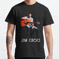 Classic Guitar Jim Art Croce Music Classic T-Shirt S-3XL 3XL