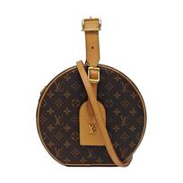 [Pre-Owned] Petite Boite Chapeau Monogram Canvas Leather Shoulder Bag Medium - Very Good #1HBYG0M ONE SIZE