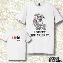 10CC I DON’T LIKE CRICKET WHite Cotton T-SHIRT Reprinted L886 XXXXL