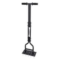 Lawn Aerator Tool Thickened Spikes U Shaped Design Soil Aeration T Handle Manual Grass Aerating Tool