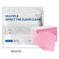 30pcs Multi-Surface Floor Cleaner Tablets Brightening Hardwood & Tile Cleaner For Home Rental Bedroom Office Entryway Apartment Pinks