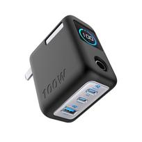 Dustproof Protective Case Carrying Case for Anker 100W 3-Port Charger With Screen Display Travel juoda