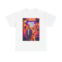Men's and Women's T-shirts Grand Theft Auto Graphic XXXL