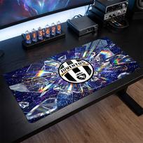 Juventus FC Printed Large Mouse Pad, Non Slip Soft Rubber Gaming Desk Mat for Office Laptop Computer Decor 30cmx60cm（11.8x23.6inch）