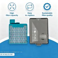 Compatible Replacement Filter Reusable Portable Vacuums Cleaning Carbon Filtering for High Efficiency Of Daily Cleaning China Mainland