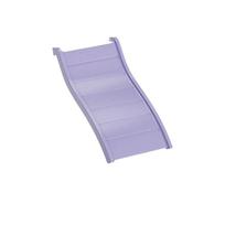 Creative Colorful Hamster Climbing Ladder Interactive Wave Shape Guinea Pigs Bridge Decorative Hedgehog Ladder Small Animals violetinė