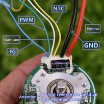 DC12V variklis be šepetėlių su stipriu neodimio-geležies-boro magnetu, dideliu sukimo momentu, 6 mm veleno skersmens, 2440 RPM Other