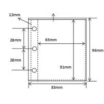 A5/A8 Photocards Holder Transparent Water Ripple Card Booklet DIY Detachable Loose-leaf Binder Photo Album