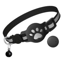 Cat Tracker Collar for iOS & Android Waterproof Pet Tracker with Bell Tracking Solution Smart Collar for Small To Large Cats