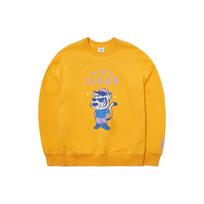 MLB Sweatshirts Unisex Saffron Crew Neck Moderate Regular 3AMTD0121-14ORL S