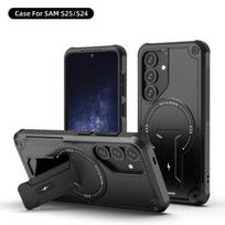 Case for Samsung Galaxy A56 A26 A26 A16 A06 A55 A35 A15 A54 A14 A05 5G 4G Magnetic Wireless Charge with Holder Anti-fall Cover For Galaxy A56 juoda