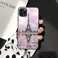 Romantiškas Paryžiaus Eifelio bokšto telefono dėklas, skirtas iPhone 11 12 13 mini pro XS MAX 8 7 6 6S Plus X 5S SE 2020 XR iphone 5 5s SE white