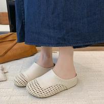 Basutės Moteriškos Mules Batai Slingback Atsitiktiniai Šlepetės Jaukūs Walking Suknelė 2025 Nauji Moteriški Sandalai Vasara 40 brown