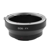 Fotoaparato objektyvo adapteris, tinkamas Canon EOS EF EF-S laikiklio objektyvams į FX, skirtas Fujifilm X-Pro1, buitinės elektronikos reikmenys juoda