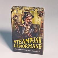 Steampunk Lenormand Deck 9*6cm Printed on 350GSM Double-embossed Cardstock 36 Pcs Lenormand Cards geltona