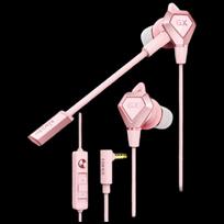 Edifier HECATE GX04 Competitive Edition Wired Gaming Earphones vyšnių žiedų rožinė spalva