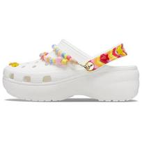 Crocs Breathable White Sandals Women's 206984-94S 33-34