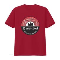 Düsseldorf T Shirt State Capital NRW Metropolis Rhine Ruhr Eagle Design Unique Print for Fashion Lovers vintage Washed homme S