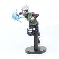 18CM Anime Naruto Shippuuden Hatake Kakashi Figūrėlė Kovinė Pozicija Raikiri Kakashi Modelis Žaislas Dovana Kolekcija Veiksmo Figūrėlė PVC No box