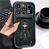 New Black Groove Ladder Display Phone Case for iPhone 14/15/16/17 Pro Max Galaxy S25 ULTRA juoda