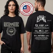 Rock am Ring 2026 Festivalio Prekės Akies Programos 2026 Birželio 5-7 Marškinėliai XXXXL