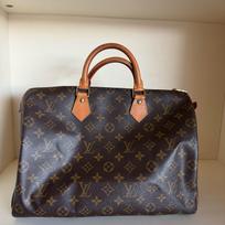 [Pre-Owned] Louis Vuitton Speedy BandoulièRe 35 'Brown Monogram Canvas' - Very Good #13N08GB ONE SIZE