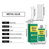 50g High Strength Metal Bonding Adhesive Welding Repair Glue for Home Outdoor Industry Crafts Wood Glass Ceramic Concrete žalia