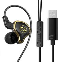 USB Gaming Headset With Microphone Wired Remote Control Earphones Noise Cancelling PET Diaphragm for PC Computer PS4 PS5 juoda