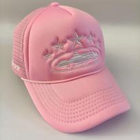 Nauja Unisex Spausdinimo Beisbolo Kepuraitė Kvėpuojanti Tinklelio Skydelis Nuo Saulės Hip Hop Trucker Kepuraitė Gatvės Mada Sportinė Kepuraitė Juoda Vieno Dydžio 54-60CM balta