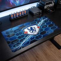 Chelsea FC Printed Large Mouse Pad, Non Slip Soft Rubber Gaming Desk Mat for Office Laptop Computer Decor 30cmx60cm（11.8x23.6inch）